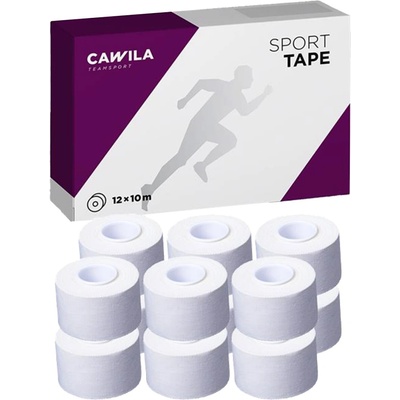 Cawila ACADEMY ECO biela 3,8 cm x 10 m 12 er Set Tape