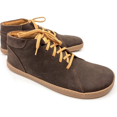 Pegres celoroční barefoot bota BF80 hnědá