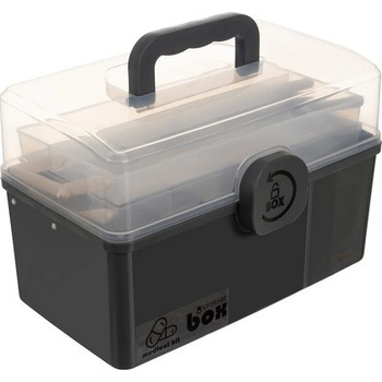 Ruhhy 24499 Organizér na lieky 32 x 22,5 x 19 cm sivá