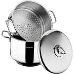 Haschever HR-Тенджера двойна за кус кус Ø26xh28cm 10L (1602.039/4KTCLK1026012) (0189162)
