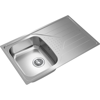 Teka Universe 45 T-XM 1B 1D МИКРОЛЕН Иноксова мивка за вграждане, микролен, обръщаема, за шкаф със светъл отвор 45 см (М.1104.МС)