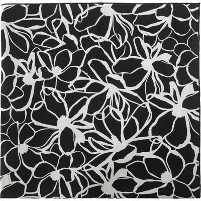 Avantgard šátek Magnolia Black 884-4403 černá