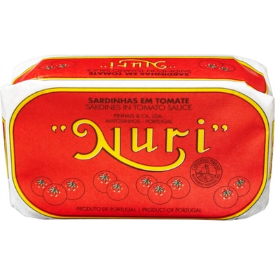 Nuri Portugalské sardinky v paradajkovej omáčke 125 g