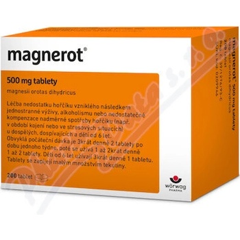 Magnerot tbl.200 x 500 mg