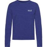 Jack Wolfskin Детска спортна тениска Jack Wolfskin Kid's Trail L/S Sport shirt - Glow Ink - размер 152 (EU) (704-6379-0115)