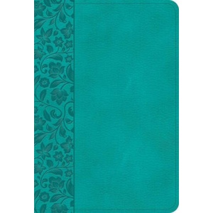 NASB Large Print Compact Reference Bible, Teal Leathertouch | Holman Bible Publishers (ISBN: 9781087765723)