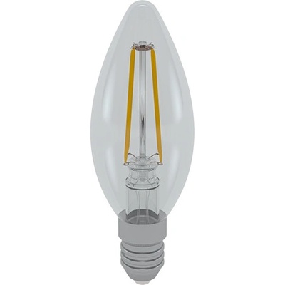 SKYlighting LED žiarovka 4W, E14, 230VAC, 420lm, 4200K, neutrálna biela, vláknová