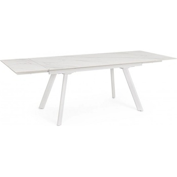 Bizzotto Jarkko white ext table 160-240x90 (0731275)