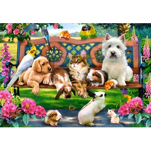 Castorland - Puzzle Pets in the Park II - 1 000 piese