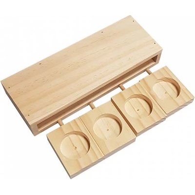 Duvo+ Drevené puzzle na pochúťky Ben 22 x 8 x 3,6 cm