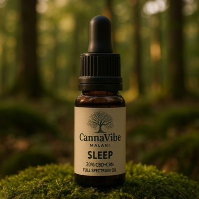 CBDčko konopný olej 10% CBN + 10% CBD full spectrum 20% 10 ml