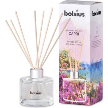 Bolsius Polska Sprzedaż sp. z o. o Bolsius Polska Sprzedaż sp. z o. o. Ароматизатор Bolsius Capri лимитирана серия 100 мл + ароматни пръчици