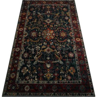 Nej-koberce Polonia Verano Ornament rám granátový