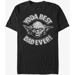 ZOOT. Fan Черна унисекс тениска ZOOT. Fan Star Wars Yoda Най-добрият баща ZOOT. Fan | Cheren | МЪЖЕ | S