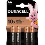 Duracell Алкална батерия Duracell, AA, LR6, 1.5 V, 4 броя
