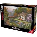 Anatolian Пъзел Anatolian от 3000 части - Къщата с розите (P4917)