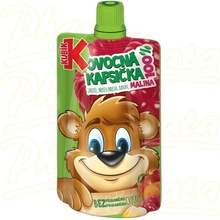 KUBÍK 100% Ovocná kapsička malina jablko mrkev banán 100 g