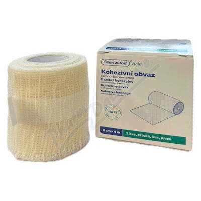 Steriwund Kohezivní obvaz samodržící nesterilní 6 cm x 4 m