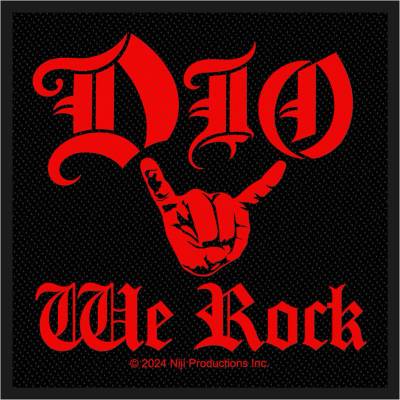 Nažehlovačka Dio - We Rock
