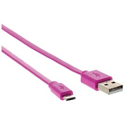 Sencor SCO 512-010 USB A/M-Micro B, růžový