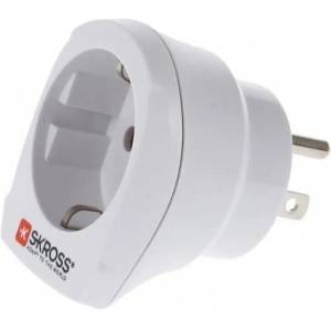 SKROSS Адаптер за контакт Skross - 1500203 220v EU към US (1500203 220v EU към US)