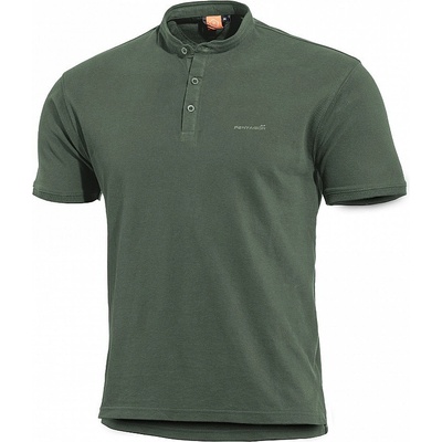 Polokošeľa Pentagon Levantes Henley olivové