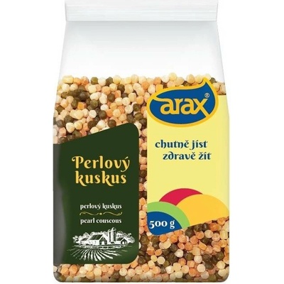 Arax Kuskus perlový tříbarevný 0,5 kg