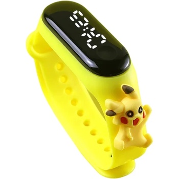 Nubi Детски часовник NUBKI MI Band 10 Comics, Pikachu (M10-COMICS-PIKACHU)