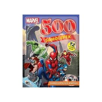 500 samolepek Marvel
