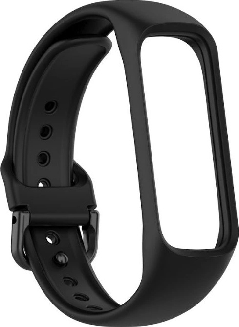 Mobilly каишка за Samsung Galaxy Fit 2, силиконова, черна (13 DSJ-34-00S black)