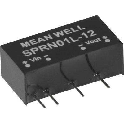 MEAN WELL SPRN01N-15 DC / DC menič napätia 67 mA 1 W Počet výstupov: 1 x