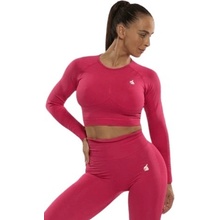 Booty BASIC ACTIVE DEEP PINK crop top