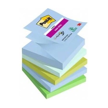 Post-it 3M Adhesive Block POST-IT® Super sticky Z-Notes (R330-5SS-OAS), 76x76mm, 5x90 cards