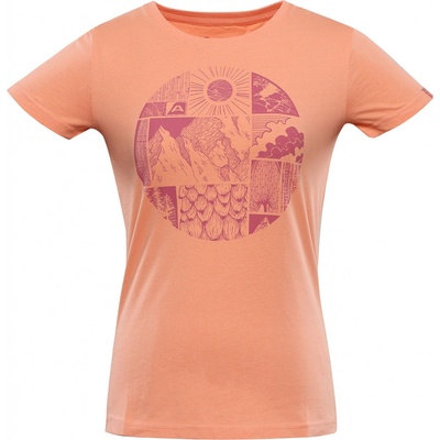 ALPINE PRO ECCA peach pink