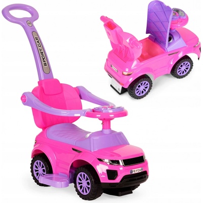 MULTISTORE auto 3v1 Super Car červené