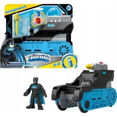 Mattel Fisher Price Imaginext Batman a Tank s vystřelující střelou