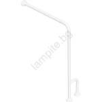 Bemeta Опорна дръжка 23x86, 6 см бяла (BD0181)