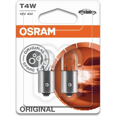 Osram T4W 12V 4W BA9s 2ks