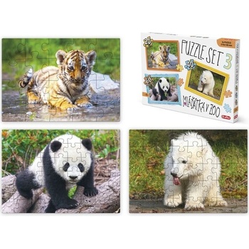 Efko set mláďátka v Zoo 20 40 a 60 dielov
