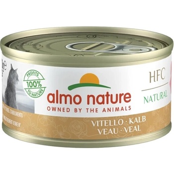 Almo Nature Cat HFC Natural teľacie 70 g