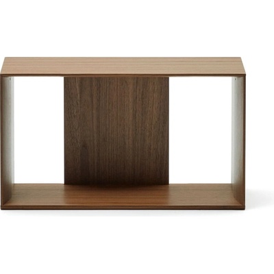 Modulárny policový systém v dekore orecha v prírodnej farbe 67x38 cm Litto – Kave Home