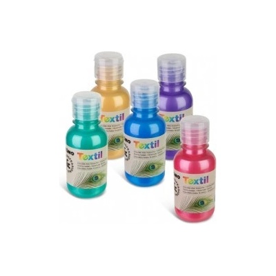 Barva na textil Primo 125 ml Metalická zlatá