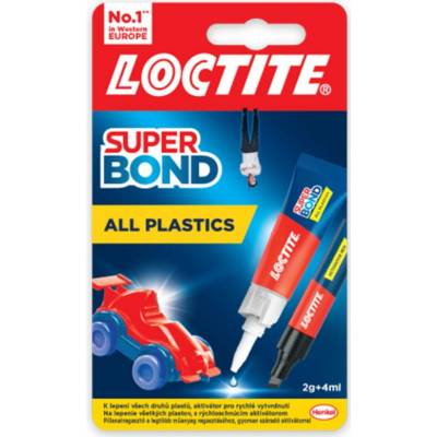 HENKEL ULTRA PLASTIC lepidlo vteřinové 2 g + 4 ml