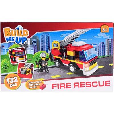 BuildMeUP stavebnica - Fire rescue 132 ks