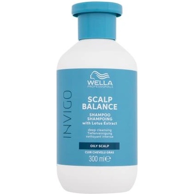Wella Invigo Scalp Balance Oily Scalp Shampoo 300 ml дълбоко почистващ шампоан за мазна коса за жени