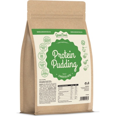 GreenFood Proteinový puding 400 g