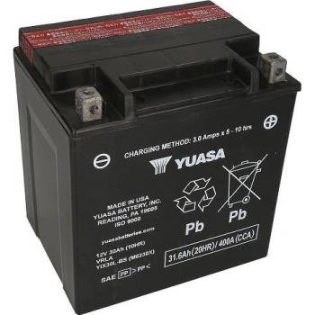 Image 1 of YUASA 31.6Ah right+ YIX30L-BS