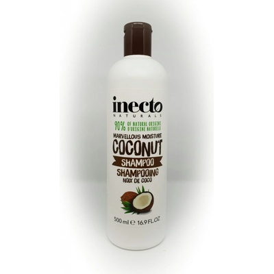 Inecto Pure Coconut Moisture infusing Shampoo s čistým kokosovým olejem 500 ml