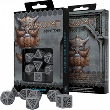 Dwarven Gray & Black Dice Set