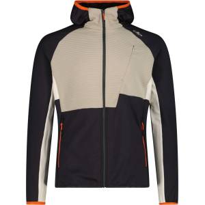 CMP Мъжко синтетично яке CMP Grid Tech Jacket Fix Hood Synthetic jacket - Antracite / Corda - размер 58 (EU) (004-7244-0117)